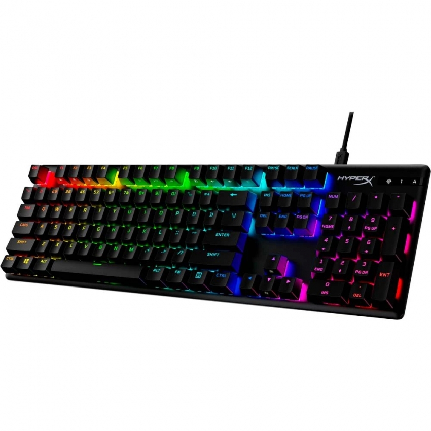 Клавіатура HyperX Alloy Origins Red RGB PBT (Black)