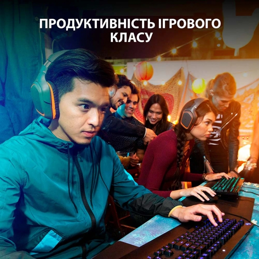 Клавiатура Logitech G213 Prodigy (Black)