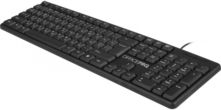 Клавіатура OfficePro SK166 (Black)