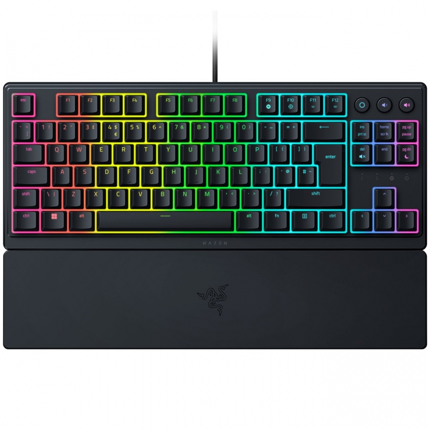 Клавiатура Razer Ornata V3 TKL UKR (Black)