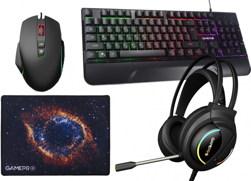 Комплект GamePro Gameset 4 в 1 USB