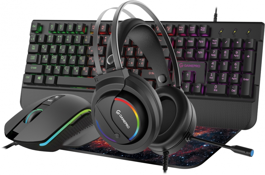 Комплект GamePro Gameset 4 в 1 USB