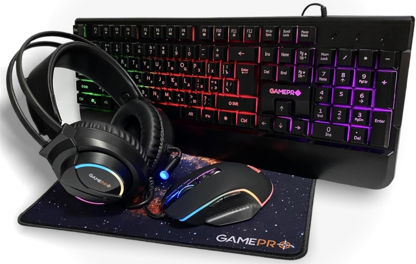 Комплект GamePro Gameset 4 в 1 USB