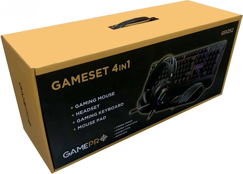 Комплект GamePro Gameset 4 в 1 USB