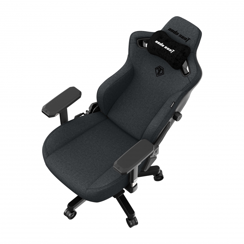 Кресло для геймеров Anda Seat Kaiser 3 Size XL Fabric (Dark Gray)