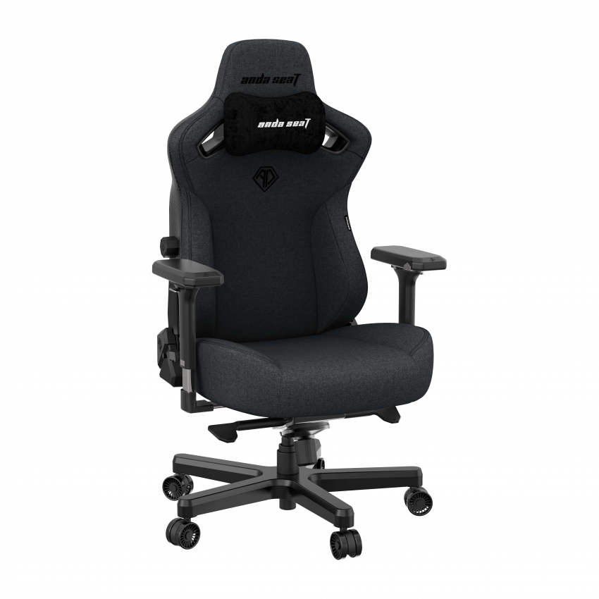 Кресло для геймеров Anda Seat Kaiser 3 Size XL Fabric (Dark Gray)