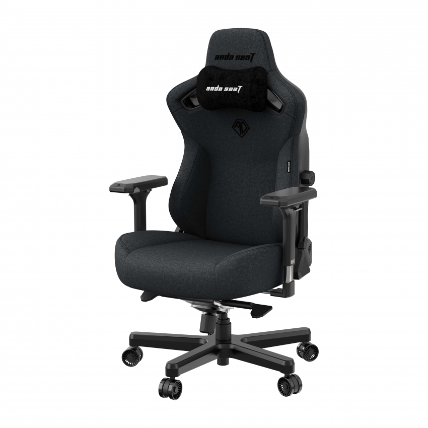 Кресло для геймеров Anda Seat Kaiser 3 Size XL Fabric (Dark Gray)