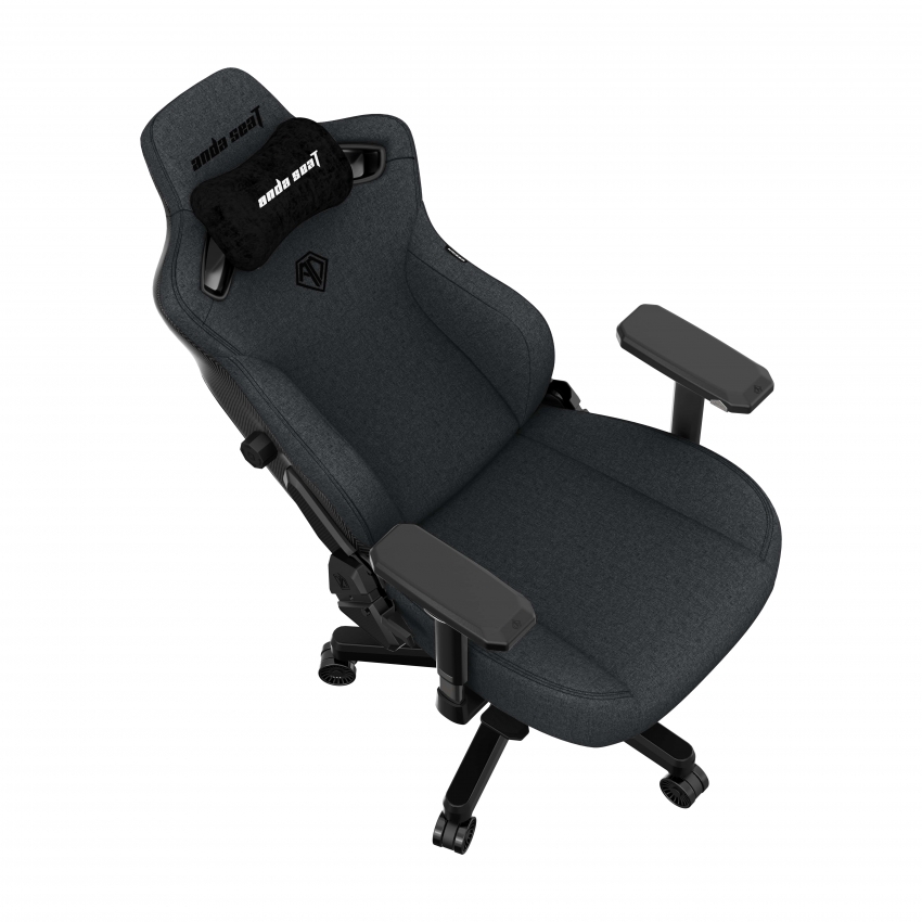 Кресло для геймеров Anda Seat Kaiser 3 Size XL Fabric (Dark Gray)