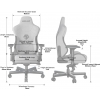 Крісло для геймерів Anda Seat T-Pro 2 Size XL (Gray/Black)