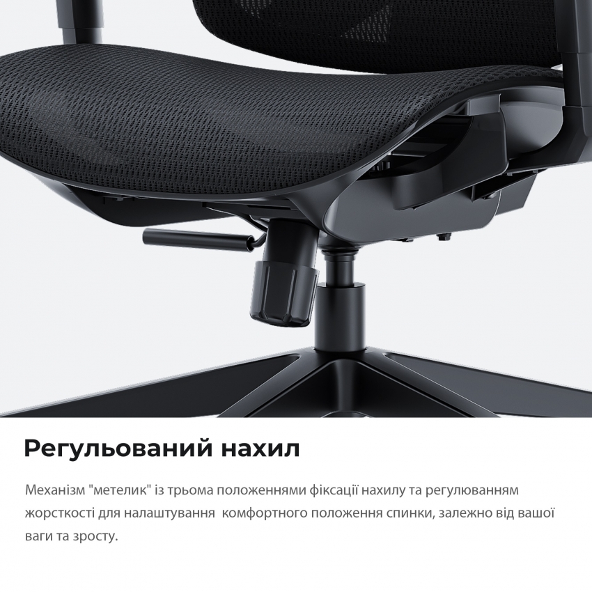 Крісло Крісло для геймерів Anda Seat X-Air Mega Size XL Mesh (Space Black)