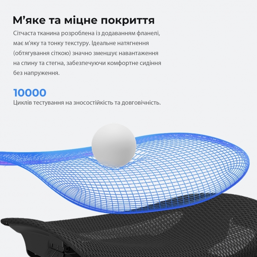 Крісло Крісло для геймерів Anda Seat X-Air Mega Size XL Mesh (Space Black)