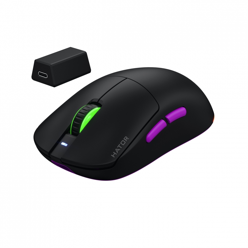 Миша бездротова Hator Quasar 3 Ultra 8K Wireless (Black)