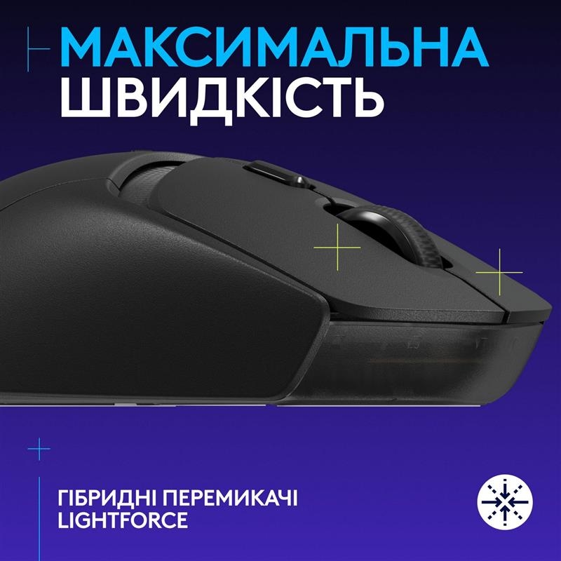 Миша бездротова Logitech G309 (Black)