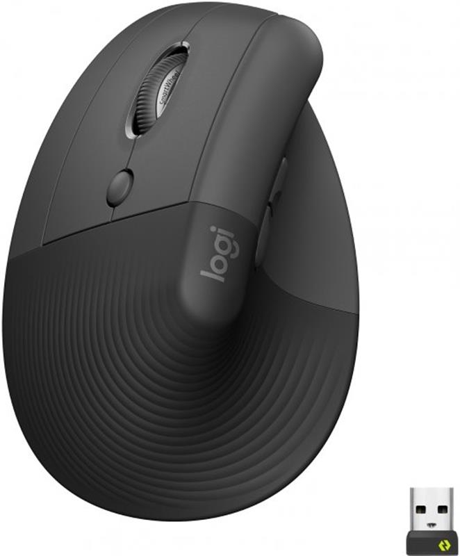 Миша бездротова Logitech Lift Left Vertical Ergonomic (Graphite)