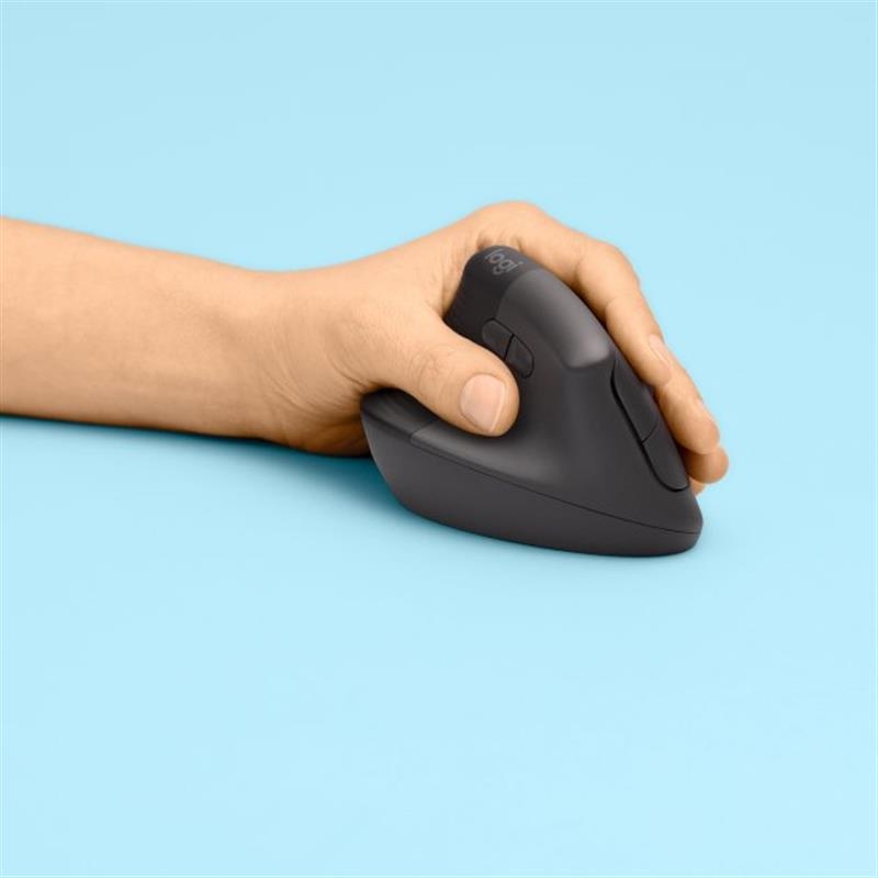 Миша бездротова Logitech Lift Left Vertical Ergonomic (Graphite)