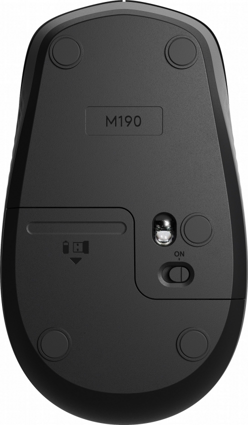 Мышь беспроводная Logitech M190 Wireless (Charcoal)