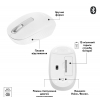 Мышь беспроводная Logitech M196 Off (White)