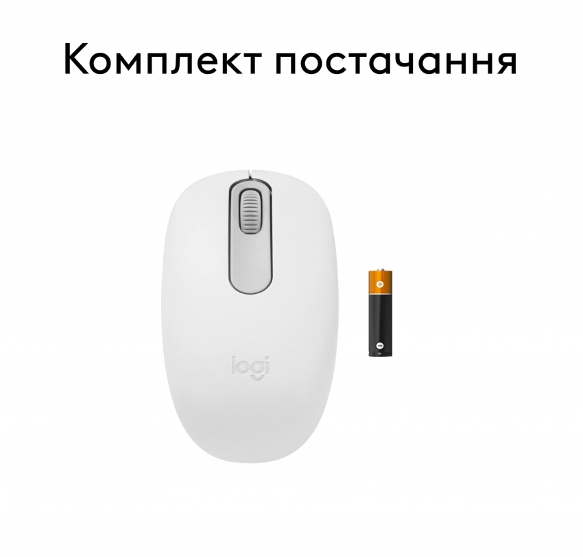 Мышь беспроводная Logitech M196 Off (White)