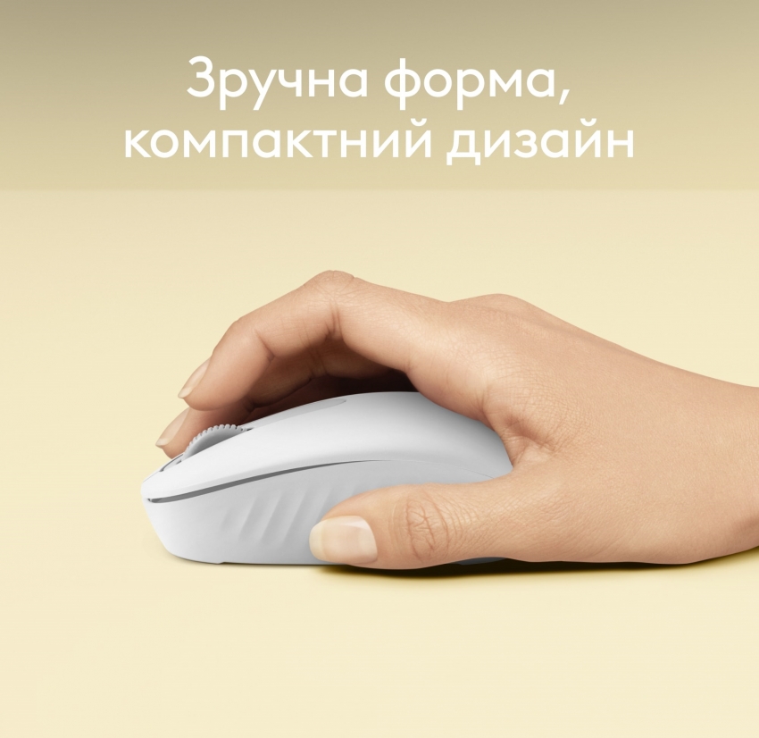 Мышь беспроводная Logitech M196 Off (White)