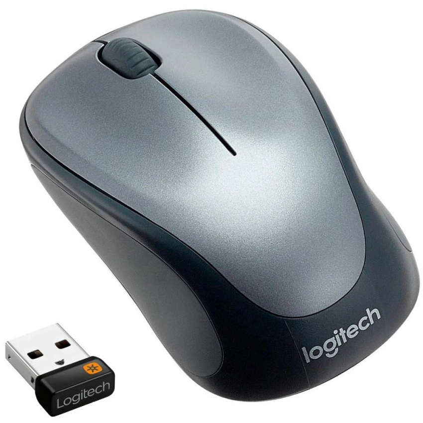 Мышь беспроводная Logitech M235 (Grey)