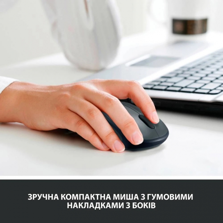 Мышь беспроводная Logitech M235 (Grey)