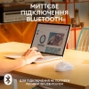 Мышь беспроводная Logitech M240 Silent Off (White)