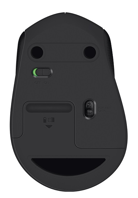Мышь беспроводная Logitech M330 Silent Plus (Black)