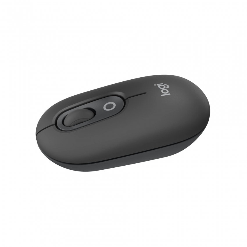 Мышь беспроводная Logitech Pop Mouse with Emoji (Graphite)