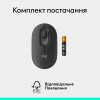 Мышь беспроводная Logitech Pop Mouse with Emoji (Graphite)