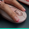 Мышь беспроводная Logitech Pop Mouse with Emoji (Off-White)