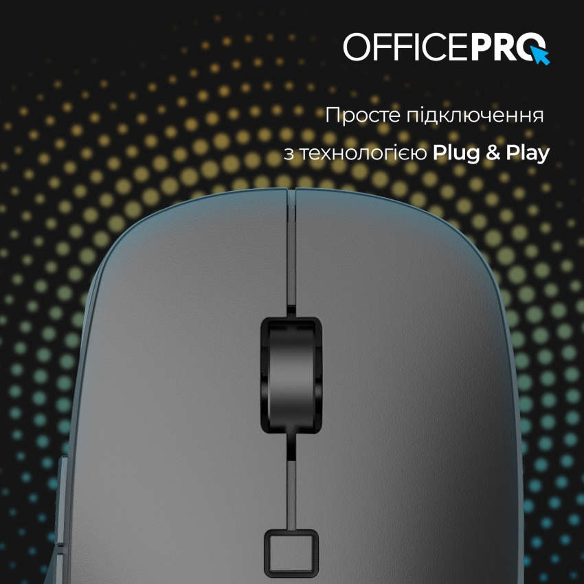 Миша бездротова OfficePro M305B (Black)