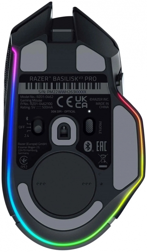 Мышь беспроводная Razer Basilisk V3 Pro 35K (Black)