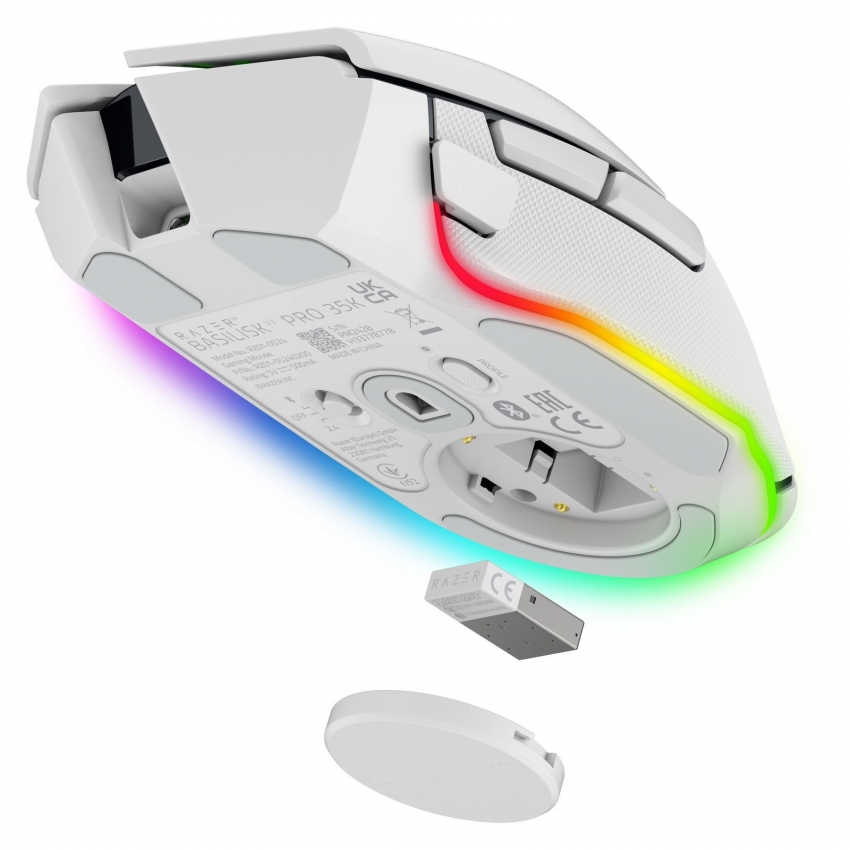 Мышь беспроводная Razer Basilisk V3 Pro 35K (White)
