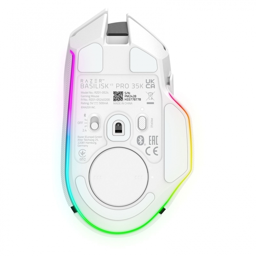 Мышь беспроводная Razer Basilisk V3 Pro 35K (White)