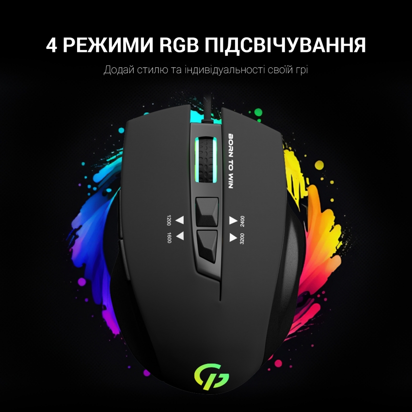 Мышь GamePro Headshot GM260 (Black)