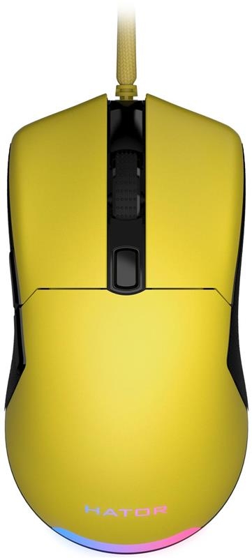 Мышь Hator Pulsar 2 (Yellow)