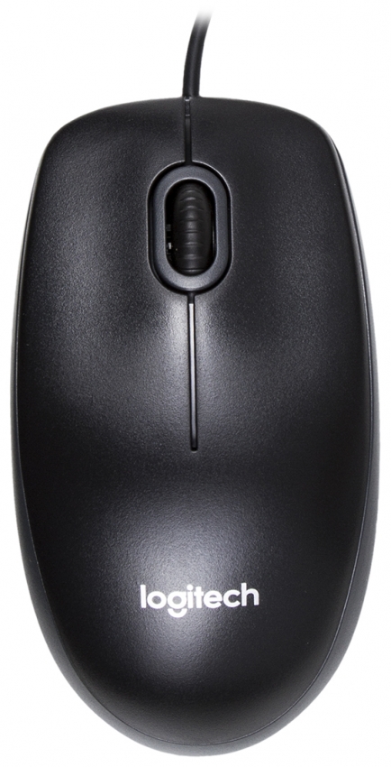Миша Logitech B100 (Black)