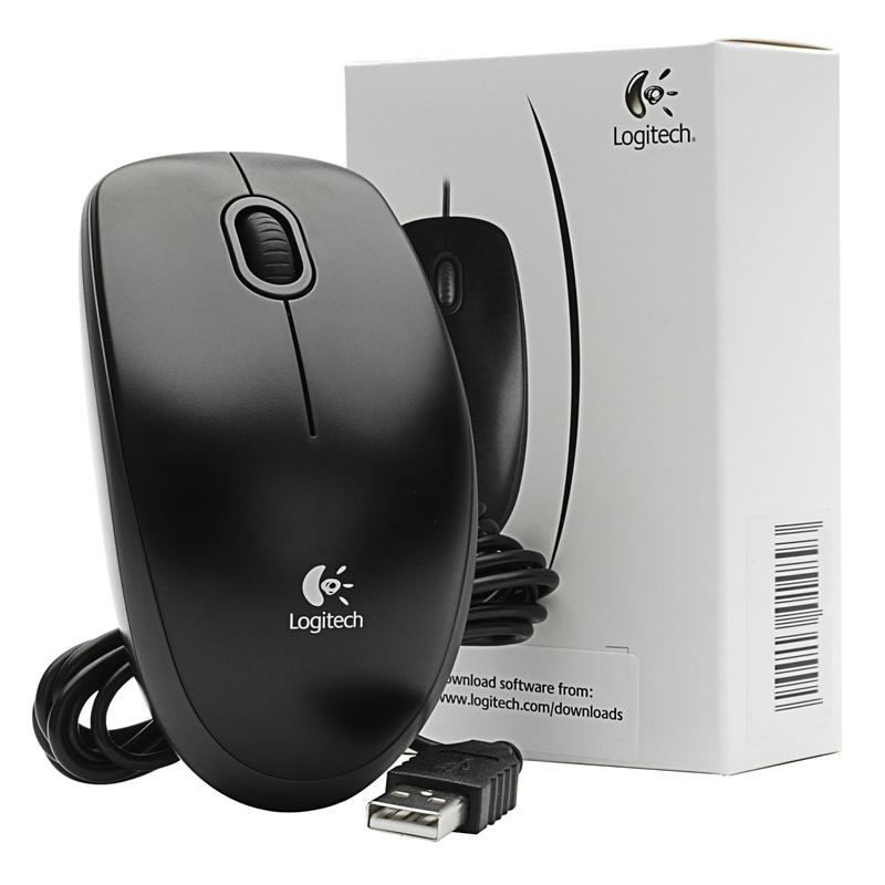 Миша Logitech B100 (Black)