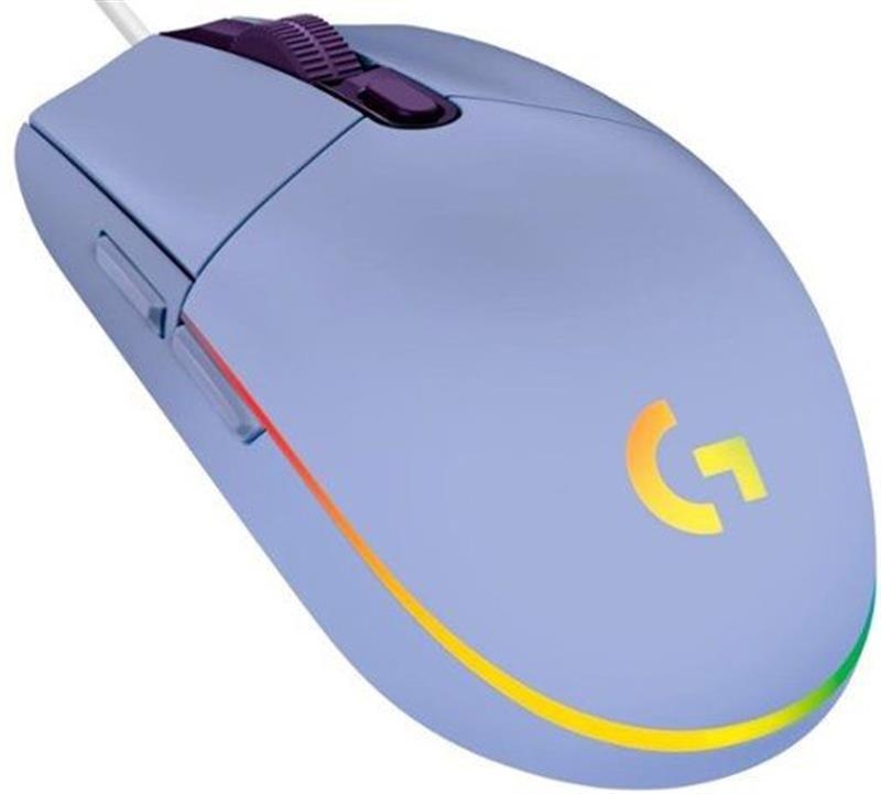 Миша Logitech G102 Lightsync (Lilac)