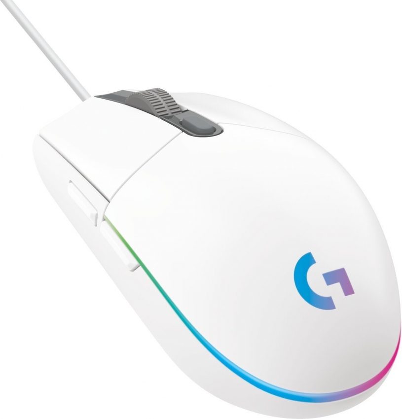 Мышь Logitech G102 Lightsync (White)
