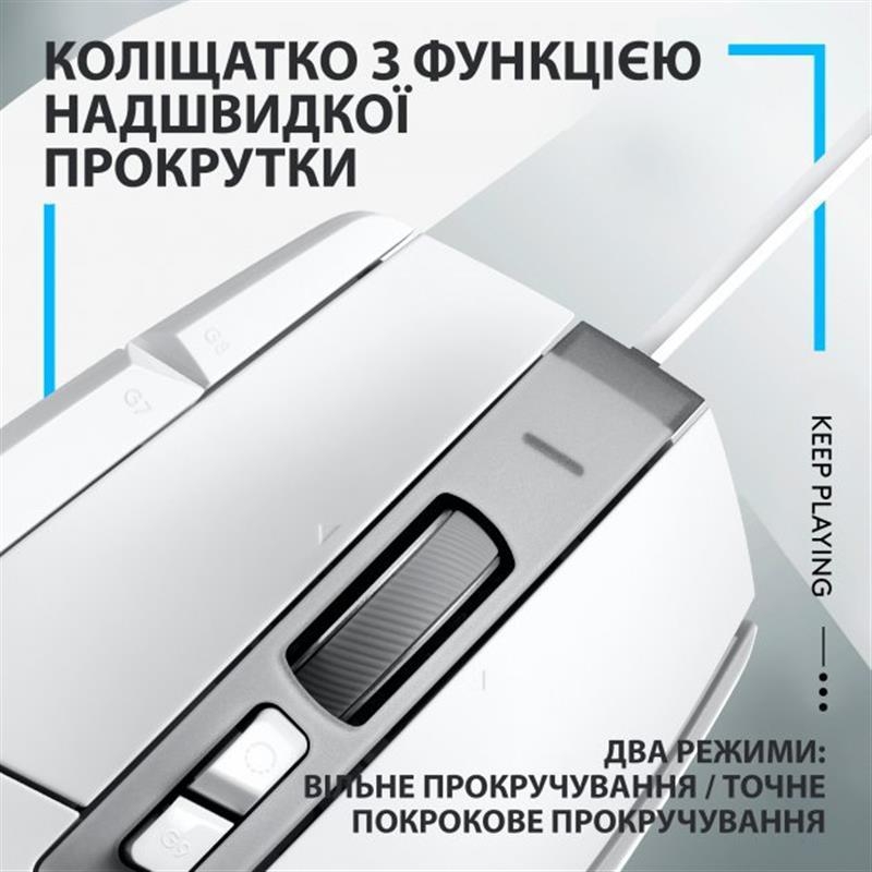 Мышь Logitech G502 X (White)
