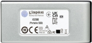 Накопитель внешний SSD Portable USB 1.0ТB Kingston XS2000 Silver (SXS2000/1000G)