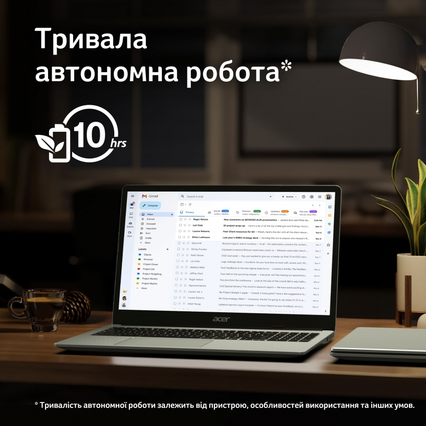 Ноутбук Acer Chromebook 315 CB315-5H-C68B (NX.KPPEU.001) Silver