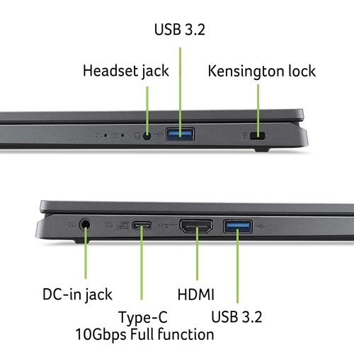 Ноутбук Acer Extensa 15 EX215-23-R4FA (NX.EH3EU.019) Steel Gray
