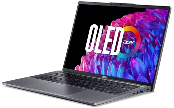 Ноутбук Acer Swift Go 14 SFG14-63-R92Y (NX.KTSEU.004) Steel Gray
