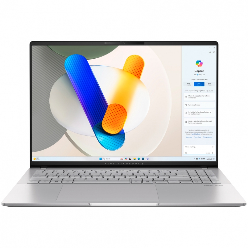 Ноутбук Asus Vivobook S 16 OLED M5606WA-MX023X (90NB14B3-M00140) Cool Silver