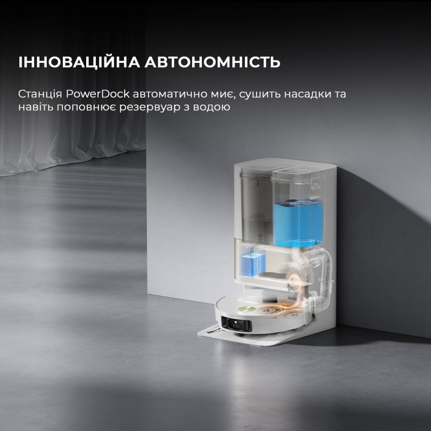 Робот-пилосос Dreame Bot L50 Pro Ultra White (RLL84CE)