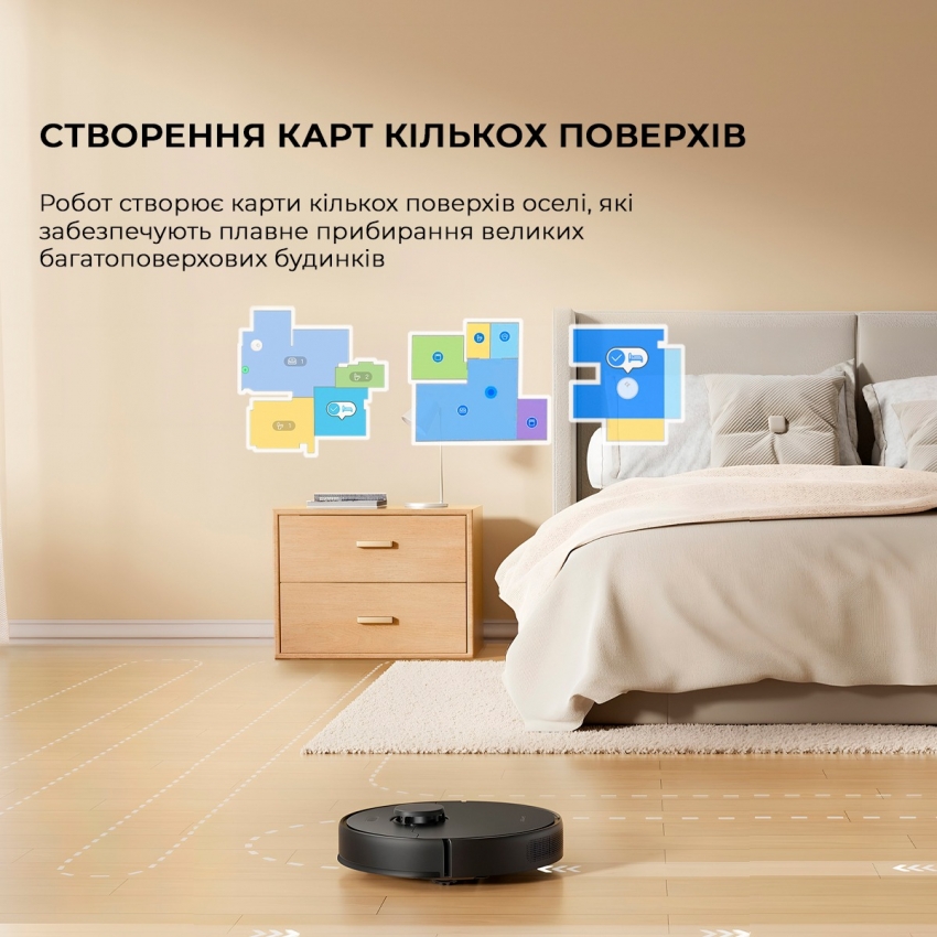 Робот-пылесос Робот-пылесос Dreame D9 Max Black Gen 2 (RLD34GA-Bl)