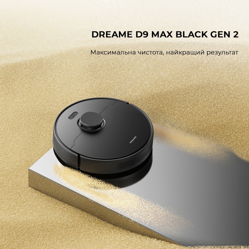 Робот-пылесос Робот-пылесос Dreame D9 Max Black Gen 2 (RLD34GA-Bl)