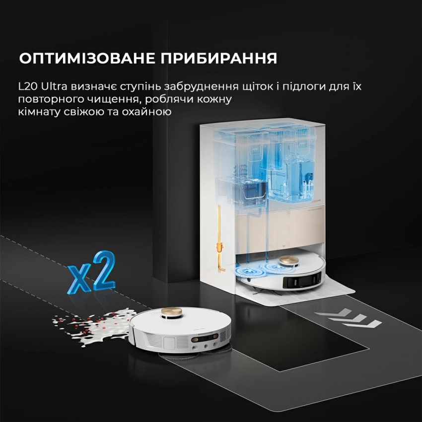 Робот-пилосос Робот-пилосос Dreame L20 Ultra Complete (RLX41CE)